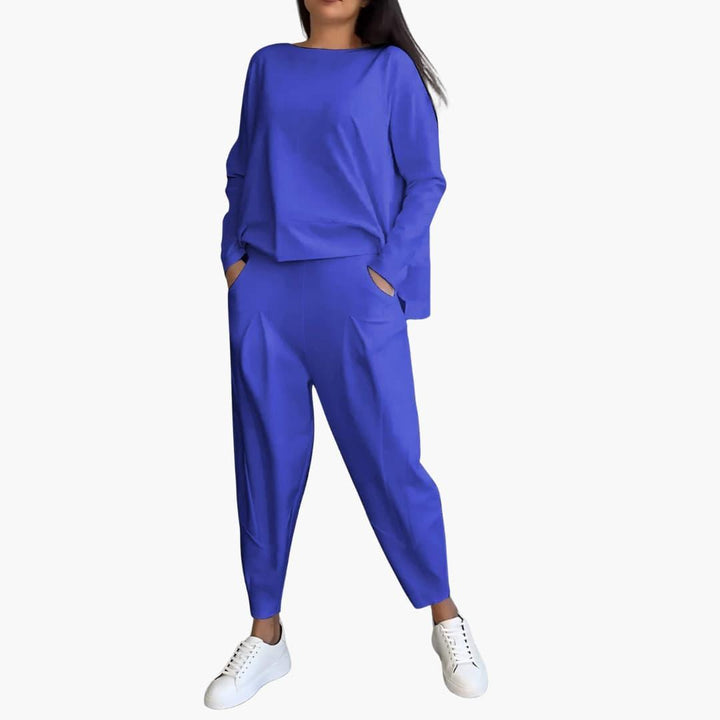 Stylish Comfortable Two-Piece Set for Women - WardrobeVogue