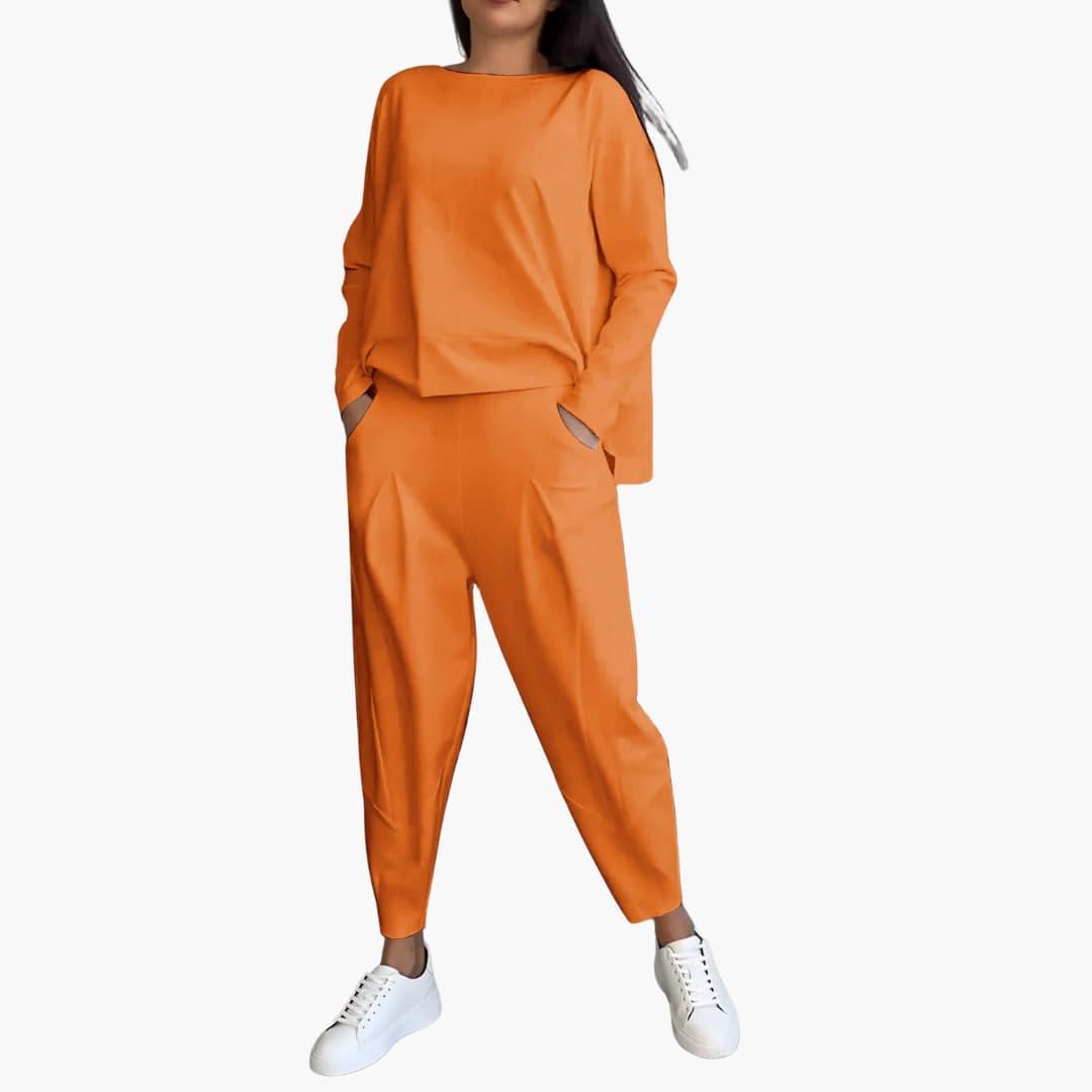 Stylish Comfortable Two-Piece Set for Women - WardrobeVogue