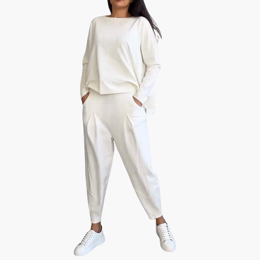 Stylish Comfortable Two-Piece Set for Women - WardrobeVogue