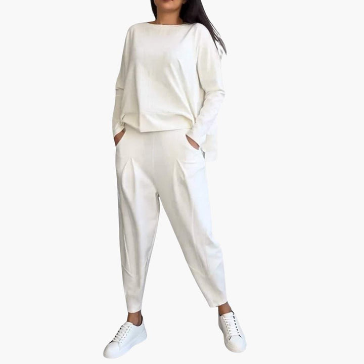 Stylish Comfortable Two-Piece Set for Women - WardrobeVogue