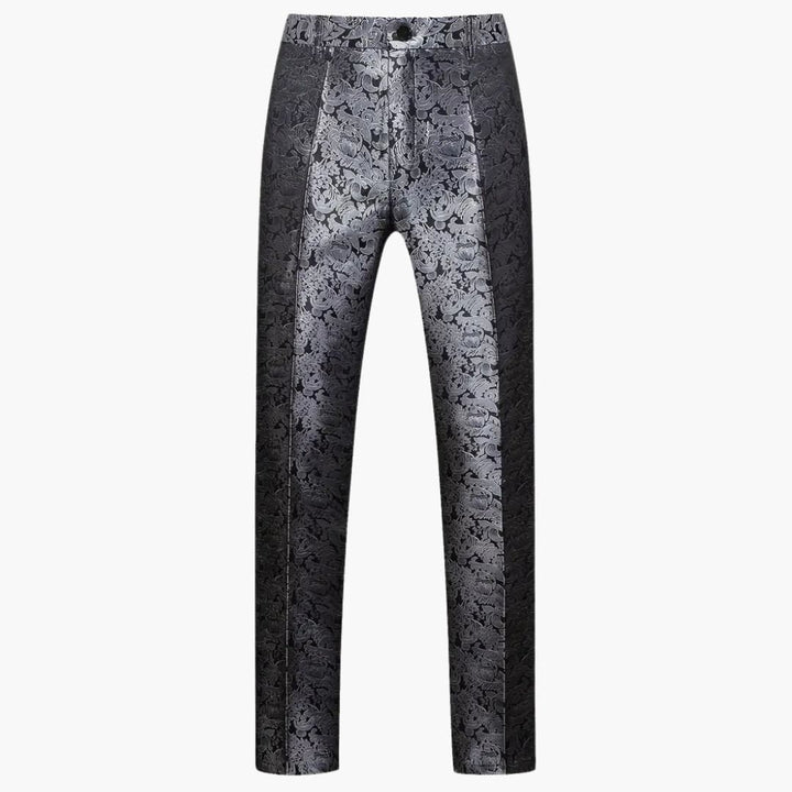 3-Piece Slim Fit Suit - Elegant Wedding Guest Look for Men