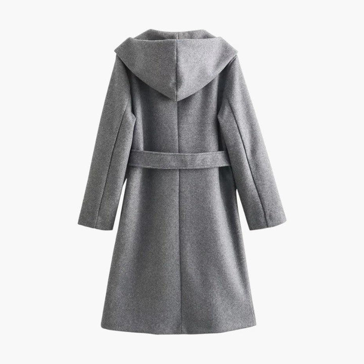Classic Hooded Trench Coat for Women - WardrobeVogue