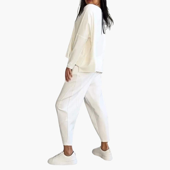 Stylish Comfortable Two-Piece Set for Women - WardrobeVogue
