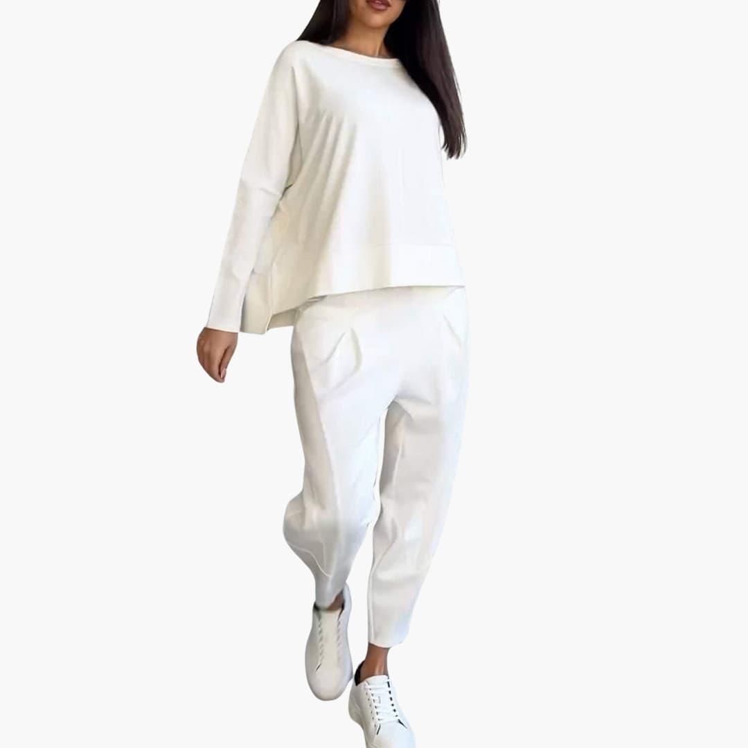 Stylish Comfortable Two-Piece Set for Women - WardrobeVogue