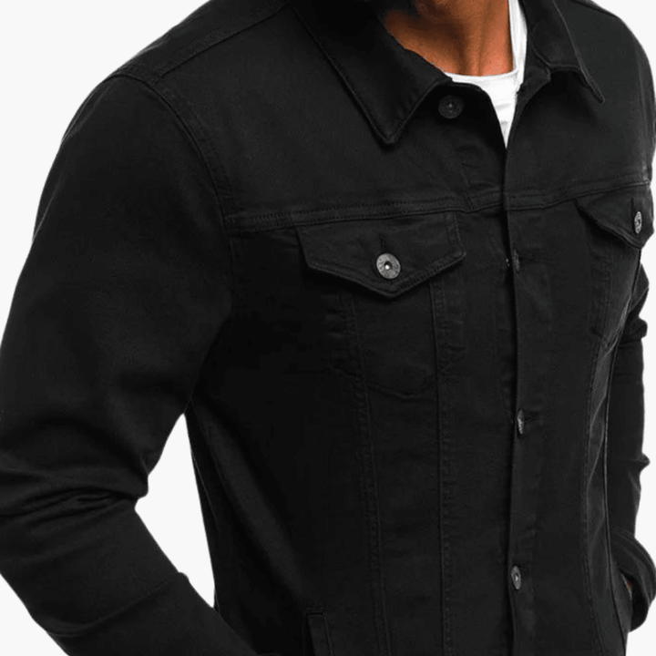 Classic Button Down Jacket for Men - WardrobeVogue