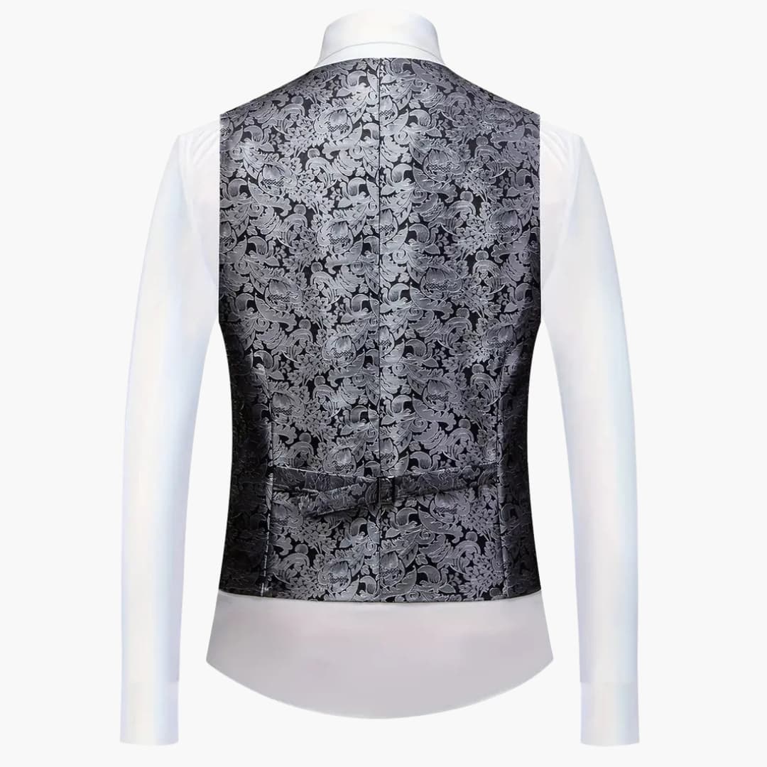 3-Piece Slim Fit Suit - Elegant Wedding Guest Look for Men