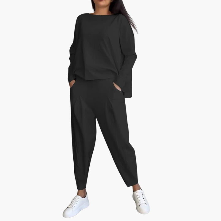 Stylish Comfortable Two-Piece Set for Women - WardrobeVogue