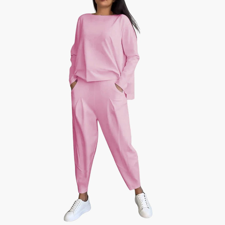 Stylish Comfortable Two-Piece Set for Women - WardrobeVogue