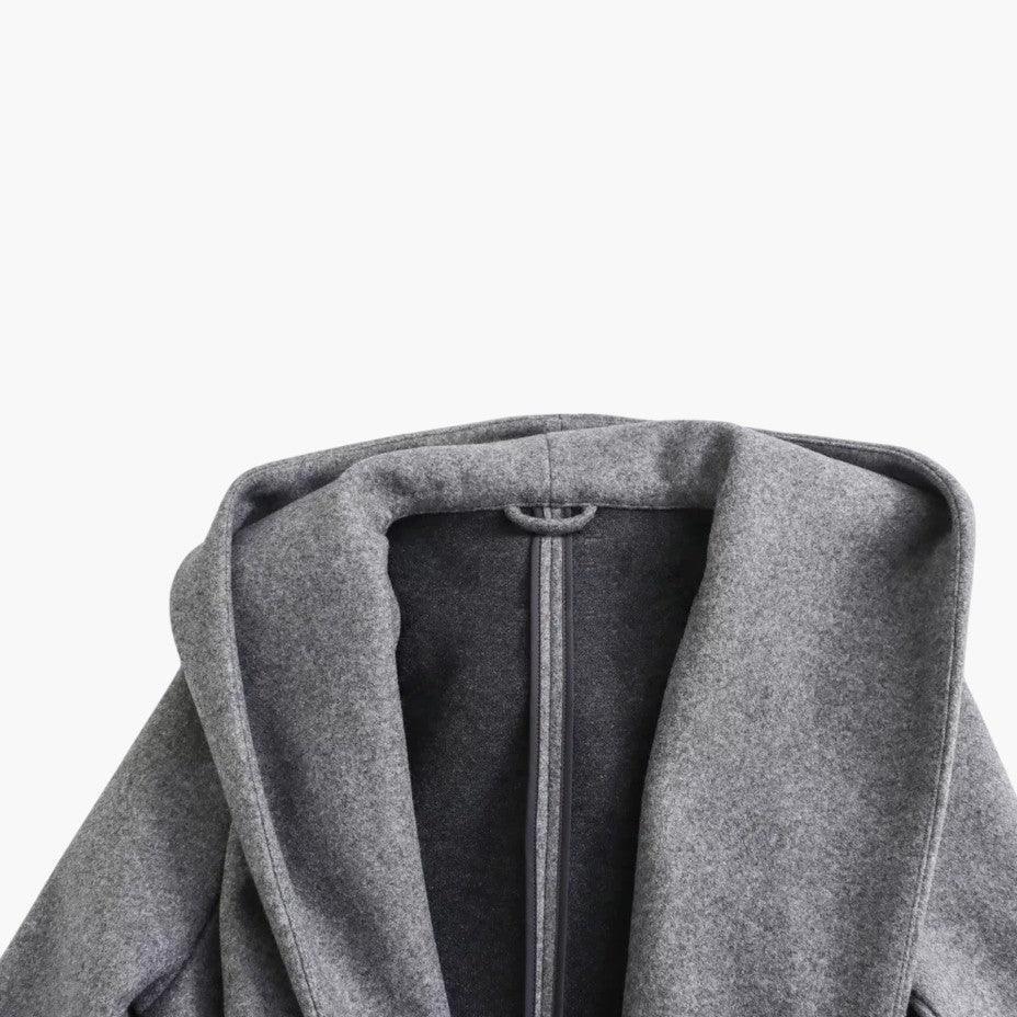Classic Hooded Trench Coat for Women - WardrobeVogue