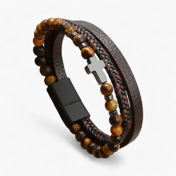 Trendy Men's Bracelet Set for Effortless Style - WardrobeVogue