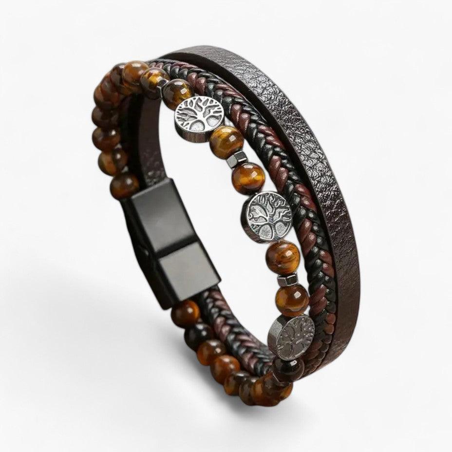 Trendy Men's Bracelet Set for Effortless Style - WardrobeVogue