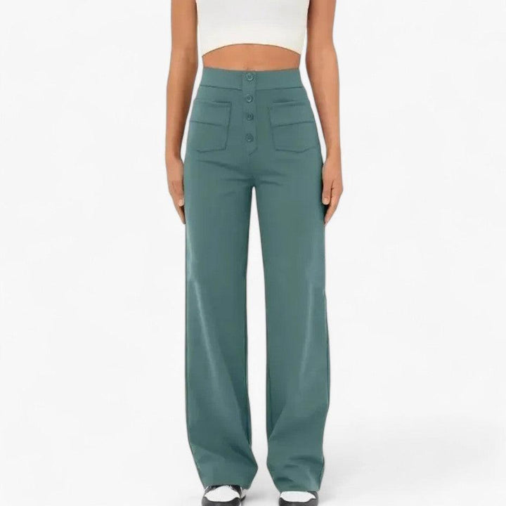 Comfortable and Shaping Elastic Pants for Women - WardrobeVogue