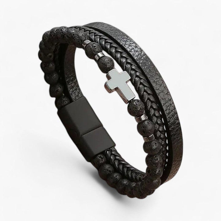 Trendy Men's Bracelet Set for Effortless Style - WardrobeVogue